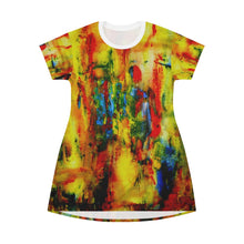 Load image into Gallery viewer, All Over Print T-Shirt Dress