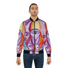 Load image into Gallery viewer, Men&#39;s Bomber Jacket (AOP)