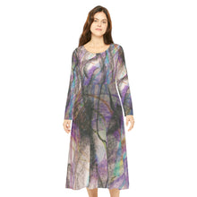 Load image into Gallery viewer, Women's Long Sleeve Dance Dress (AOP)