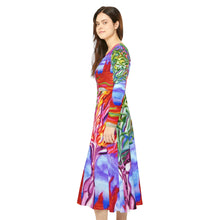 Load image into Gallery viewer, Women's Long Sleeve Dance Dress (AOP)
