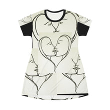 Load image into Gallery viewer, All Over Print T-Shirt Dress