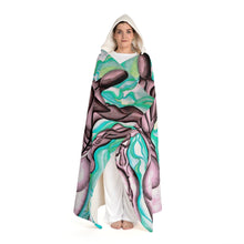 Load image into Gallery viewer, Hooded Sherpa Fleece Blanket