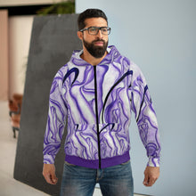 Load image into Gallery viewer, Unisex Zip Hoodie (AOP)