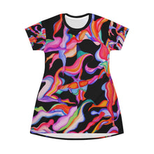 Load image into Gallery viewer, All Over Print T-Shirt Dress