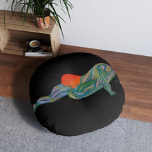 Load image into Gallery viewer, Tufted Floor Pillow, Round
