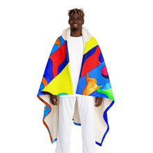 Load image into Gallery viewer, Hooded Sherpa Fleece Blanket