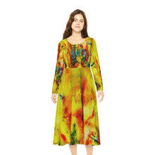 Load image into Gallery viewer, Women's Long Sleeve Dance Dress