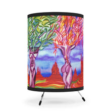 Load image into Gallery viewer, Tripod Lamp with High-Res Printed Shade, US\CA plug
