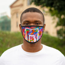 Load image into Gallery viewer, Mixed-Fabric Face Mask