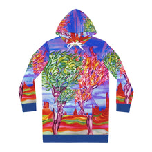 Load image into Gallery viewer, Women's Hoodie Dress (AOP)