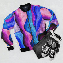 Load image into Gallery viewer, Men&#39;s Bomber Jacket (AOP)