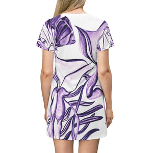 All Over Print T-Shirt Dress