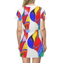 Load image into Gallery viewer, All Over Print T-Shirt Dress