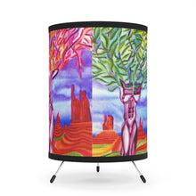 Load image into Gallery viewer, Tripod Lamp with High-Res Printed Shade, US\CA plug