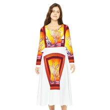 Load image into Gallery viewer, Women's Long Sleeve Dance Dress (AOP)
