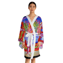 Load image into Gallery viewer, Long Sleeve Kimono Robe