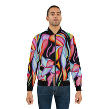Load image into Gallery viewer, Men&#39;s Bomber Jacket (AOP)