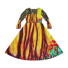 Load image into Gallery viewer, Women's Long Sleeve Dance Dress