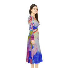 Load image into Gallery viewer, Women's Long Sleeve Dance Dress