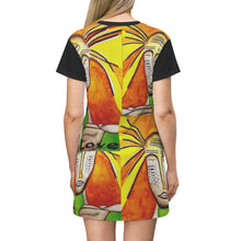 Load image into Gallery viewer, All Over Print T-Shirt Dress