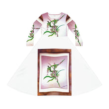 Load image into Gallery viewer, Women's Long Sleeve Dance Dress (AOP)