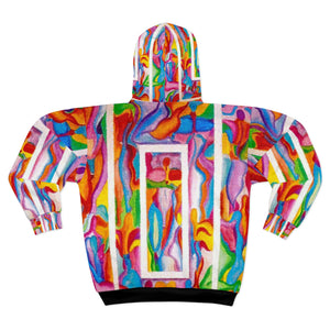 AOP Unisex Zip Hoodie