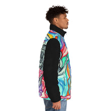 Load image into Gallery viewer, Men&#39;s Puffer Jacket (AOP)