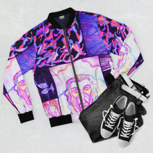 Load image into Gallery viewer, Men&#39;s Bomber Jacket (AOP)