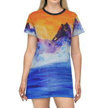 Load image into Gallery viewer, All Over Print T-Shirt Dress