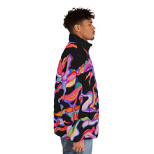 Load image into Gallery viewer, Men&#39;s Puffer Jacket (AOP)