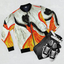 Load image into Gallery viewer, Men&#39;s Bomber Jacket (AOP)