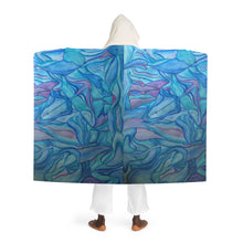 Load image into Gallery viewer, Hooded Sherpa Fleece Blanket