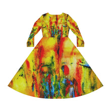 Load image into Gallery viewer, Women's Long Sleeve Dance Dress