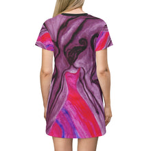 Load image into Gallery viewer, All Over Print T-Shirt Dress