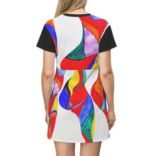 Load image into Gallery viewer, All Over Print T-Shirt Dress