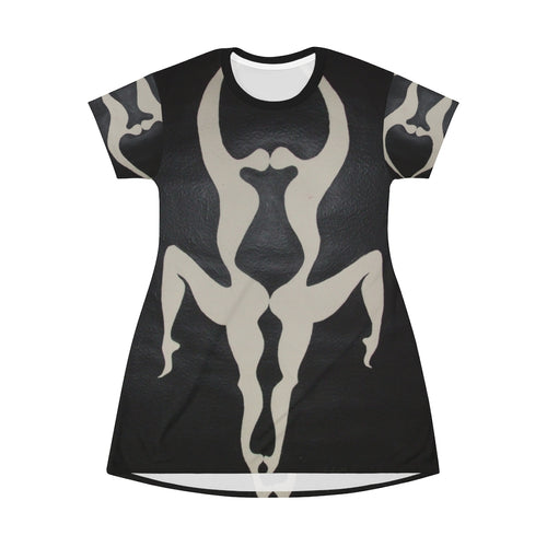All Over Print T-Shirt Dress