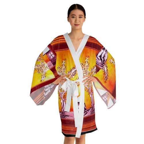 Long Sleeve Kimono Robe
