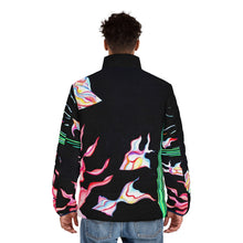 Load image into Gallery viewer, Men&#39;s Puffer Jacket (AOP)