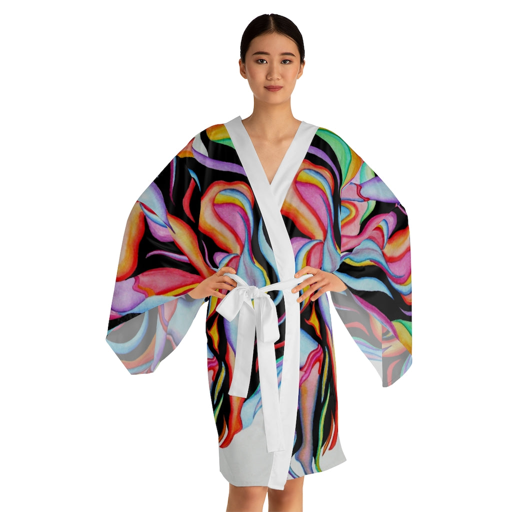 Long Sleeve Kimono Robe