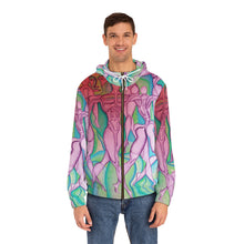 Load image into Gallery viewer, Men&#39;s Full-Zip Hoodie (AOP)
