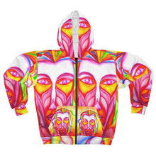 Load image into Gallery viewer, Unisex Zip Hoodie (AOP)