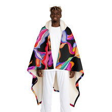 Load image into Gallery viewer, Hooded Sherpa Fleece Blanket