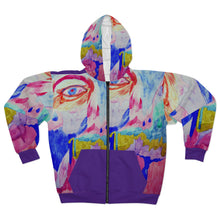 Load image into Gallery viewer, AOP Unisex Zip Hoodie