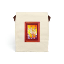 Load image into Gallery viewer, Canvas Lunch Bag With Strap