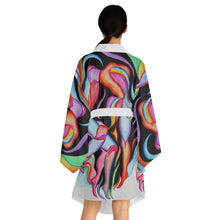 Load image into Gallery viewer, Long Sleeve Kimono Robe