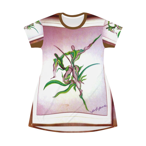 All Over Print T-Shirt Dress