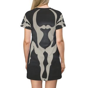 All Over Print T-Shirt Dress