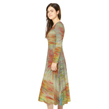 Load image into Gallery viewer, Women's Long Sleeve Dance Dress (AOP)