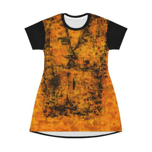 All Over Print T-Shirt Dress
