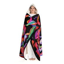 Load image into Gallery viewer, Hooded Sherpa Fleece Blanket